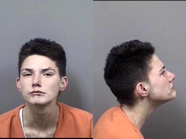 Vonda Leighty arrested Nov. 23 on misdemeanor charges of trespassing and resisting an officer without violence.